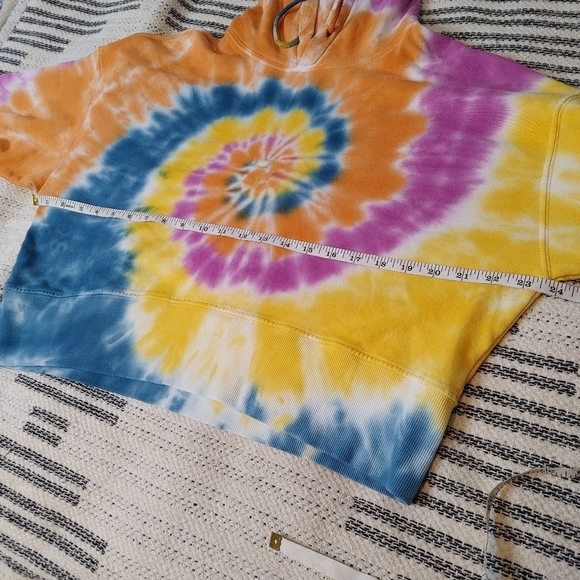 DAYDREAMER Double Trouble Tie Dye Hoodie XS - Picture 10 of 11